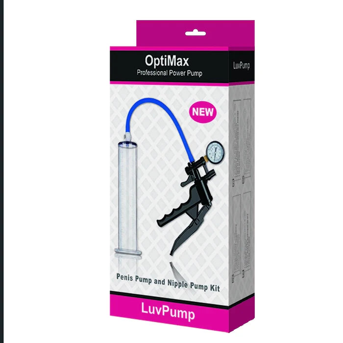 OptiMax Manual Penis Pump – Pro Vacuum Power with Comfort Grip