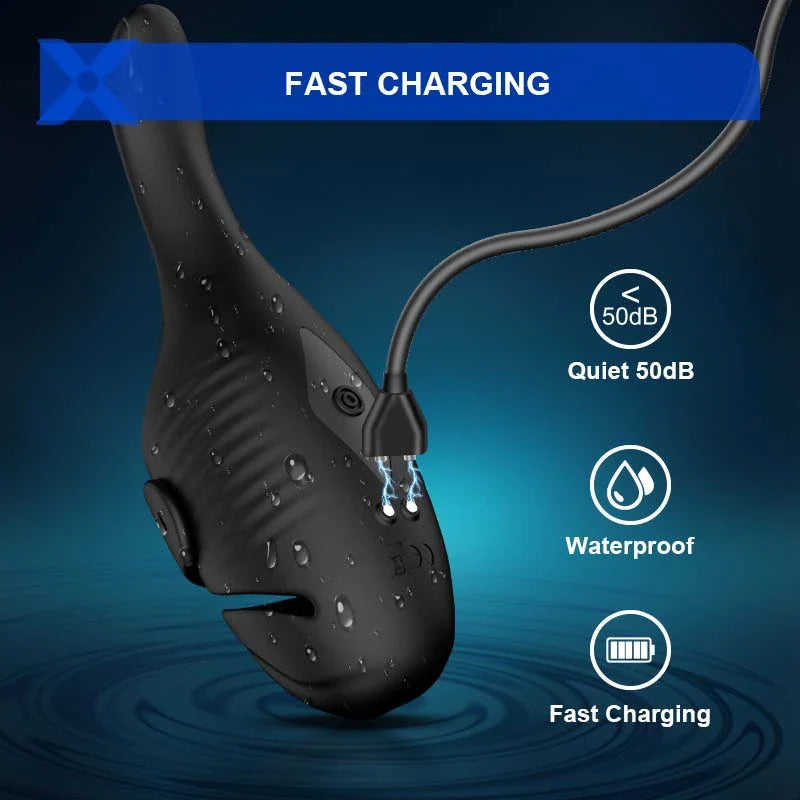 PulseForge: Dual-Motor Glans Trainer & Hands-Free Penis Vibrator