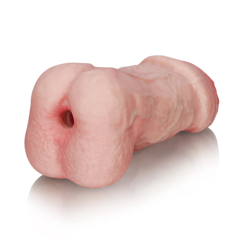 Kimi: 7.3in 2-in-1 Silicone Dildo & Textured Anal Masturbator