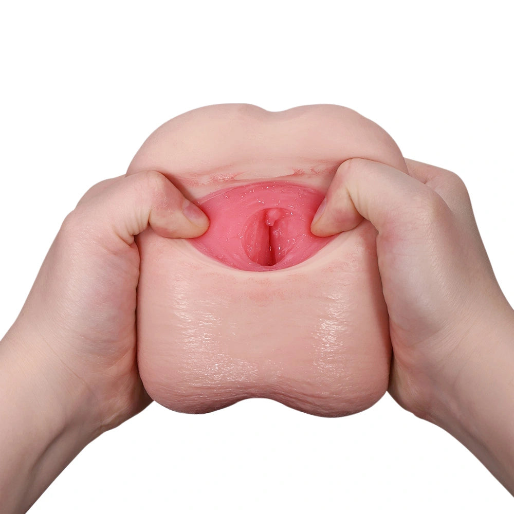 Kimi: 7.3in 2-in-1 Silicone Dildo & Textured Anal Masturbator