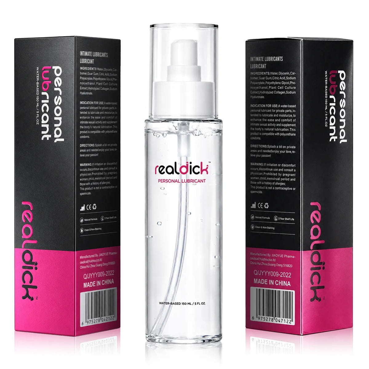 PureGlide: 150ml Premium Water-Based Personal Lubricant