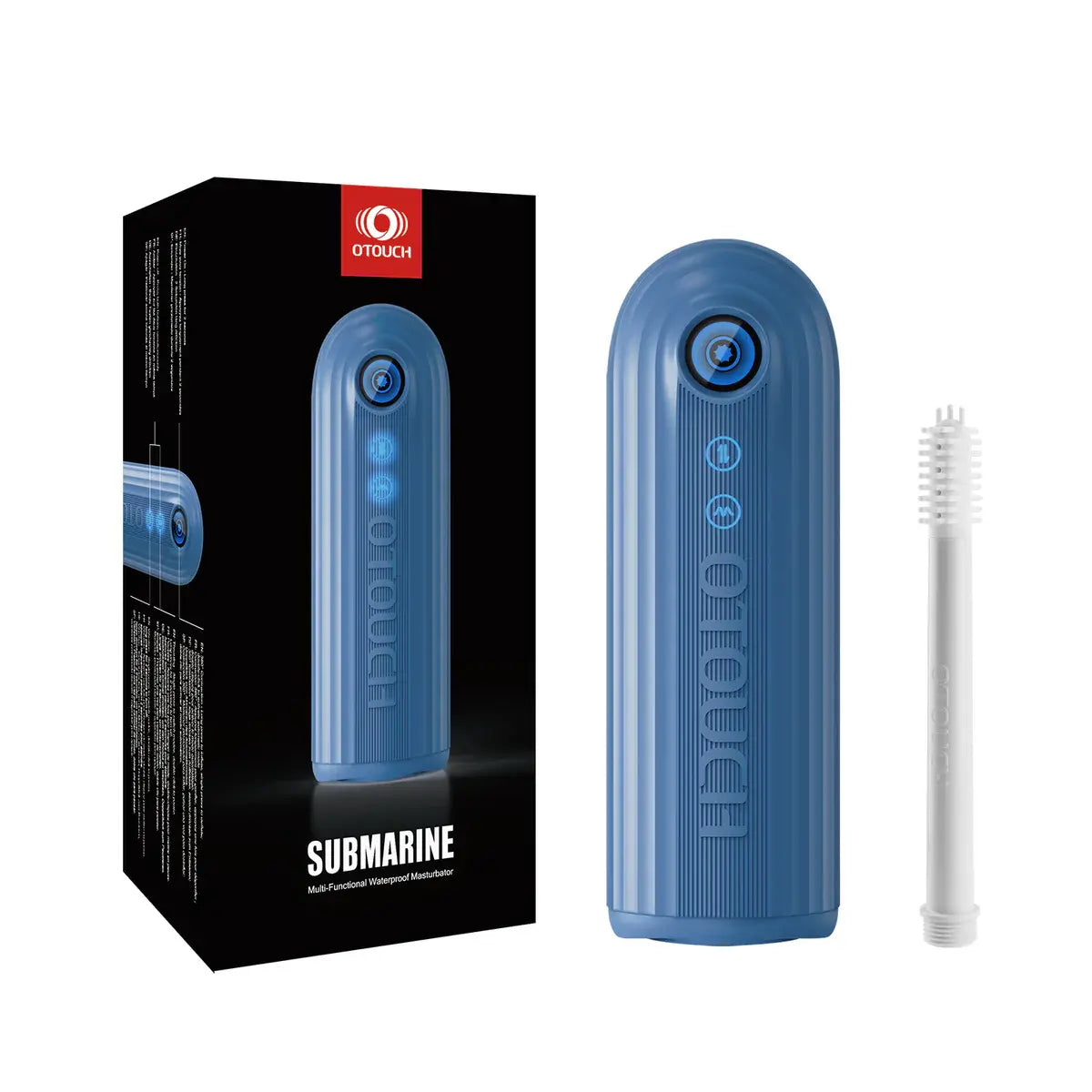 Submarine: Waterproof Masturbator Thrusting Vibrating & 360° Contraction