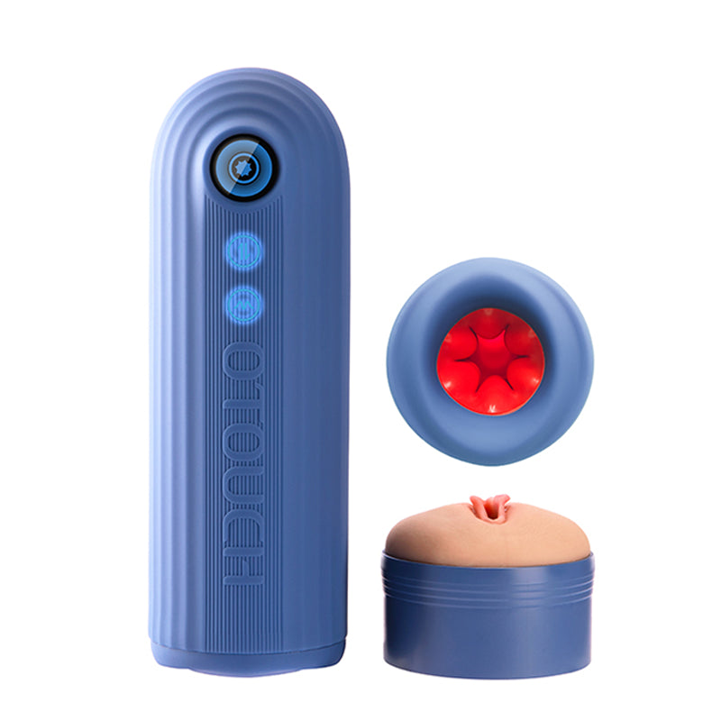 Submarine: Waterproof Masturbator Thrusting Vibrating & 360° Contraction