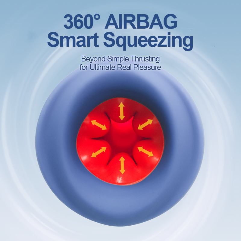 Submarine: Waterproof Masturbator Thrusting Vibrating & 360° Contraction