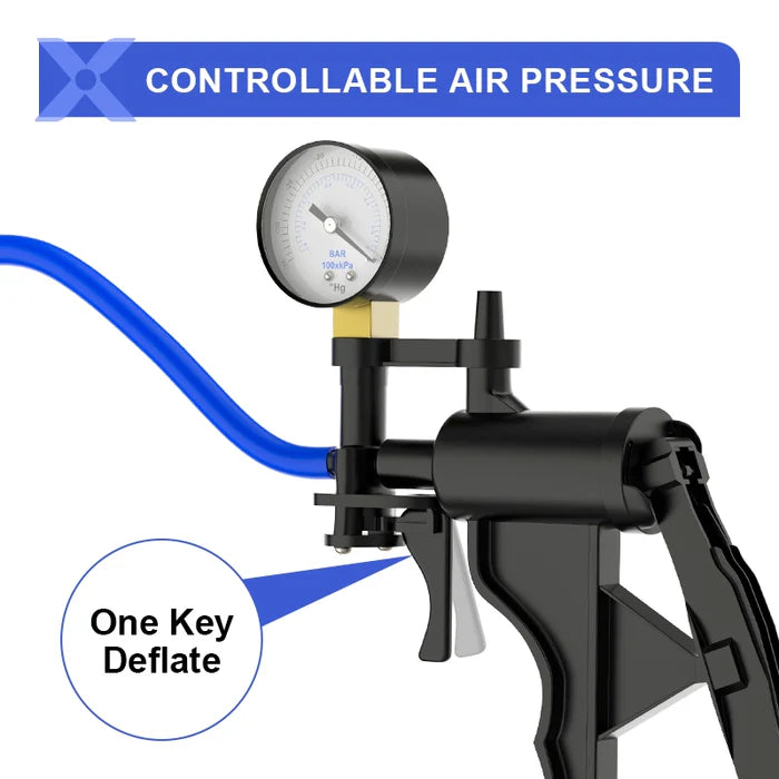 Precision Manual Penis Pump – With Pressure Gauge & Measurement Scale