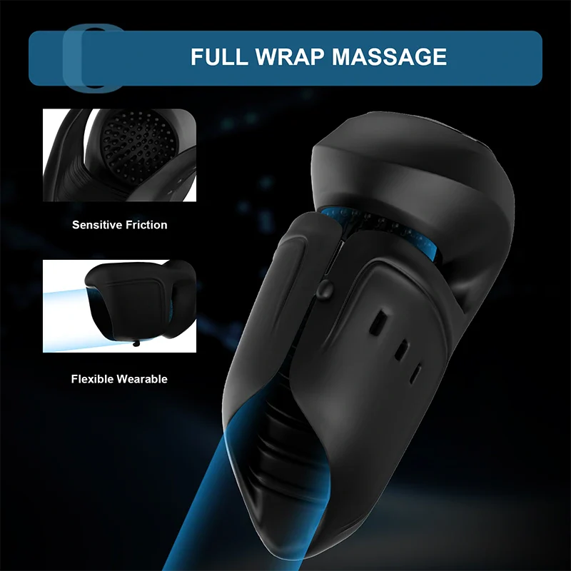 Tempest: Soft Silicone Vibrating Stroker – 10 Rhythms, Endurance Training