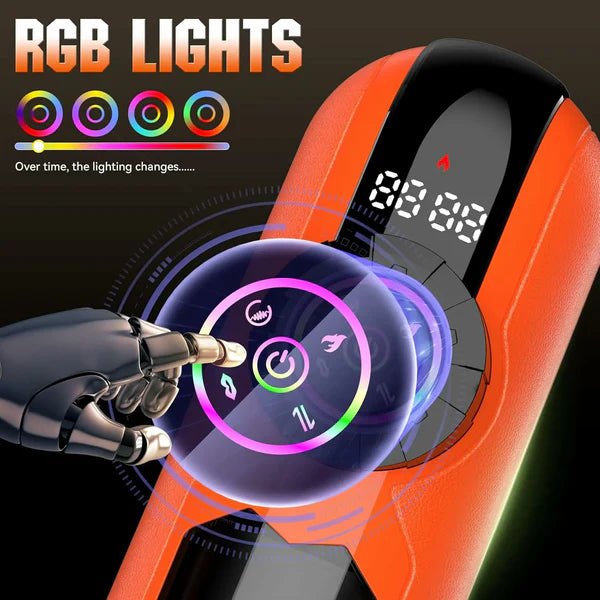 Pentamax: 5-in-1 Automatic Stroker Thrusting Sucking Vibrating Heating Smart App
