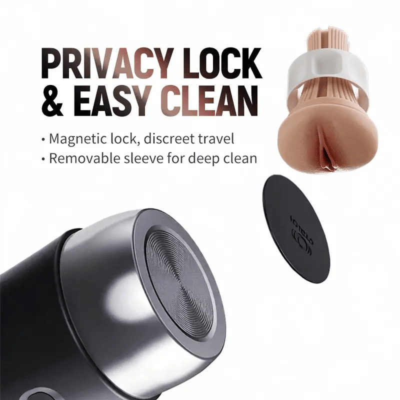 Inscup 4: Premium Automatic Stroker with Gen 2 Suction Tech & Privacy Key Lock