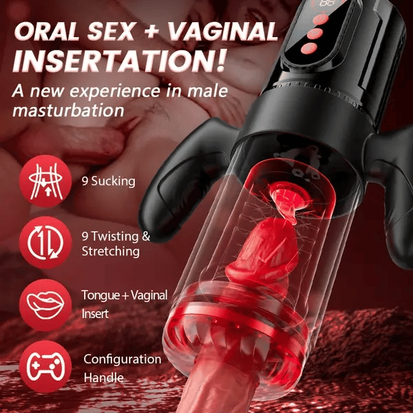 Fusion: Best Blowjob Masturbator - 9 Thrusting & 9 Rotating & 9 Sucking Modes