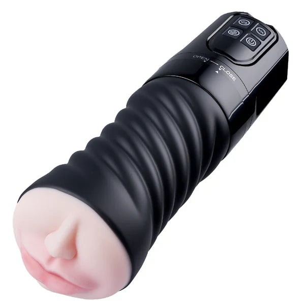 Spartan: Dual-Zone Stroker – Oral Suction, Deep Throat & Realistic Ribbed Tunnel