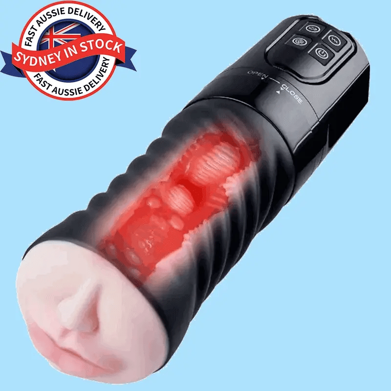 Spartan: Dual-Zone Stroker – Oral Suction, Deep Throat & Realistic Ribbed Tunnel