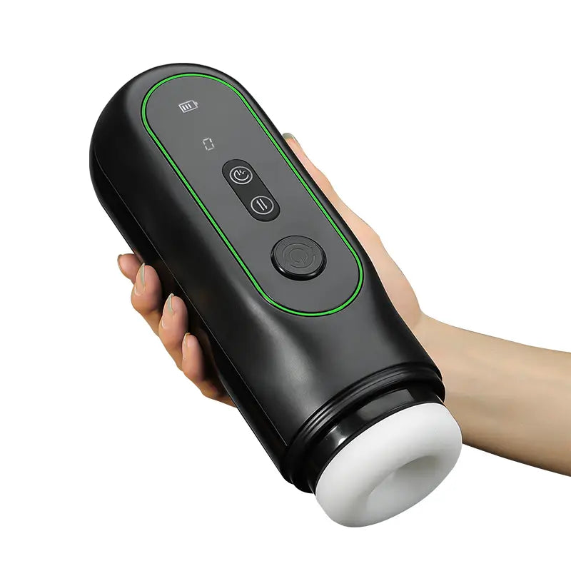 Titan: 6-in-1 Stroker – Thrusting, Suction, Vibration & Heating Oral Experience