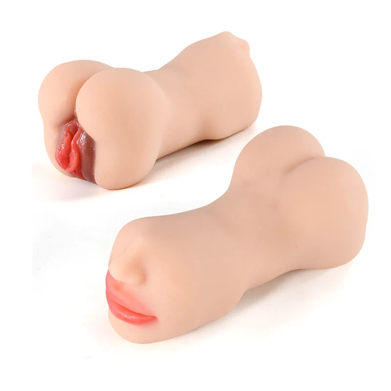 Eliza: 1.61LB Realistic 3 In 1 Double Sided Pocket Pussy
