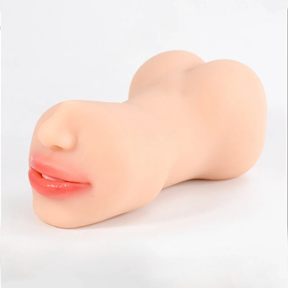 Eliza: 1.61LB Realistic 3 In 1 Double Sided Pocket Pussy