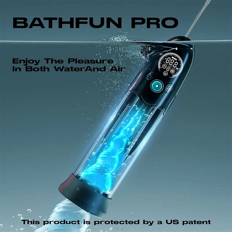 LuvPump Bathfun Pro: Smart Water Therapy Stroker for Performance, Relaxation