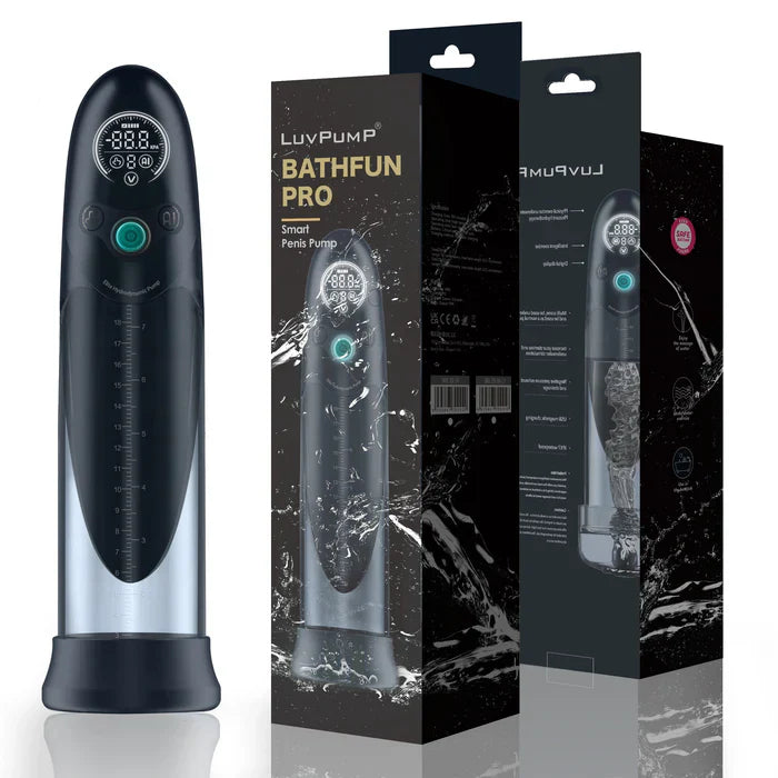 LuvPump Bathfun Pro: Smart Water Therapy Stroker for Performance, Relaxation