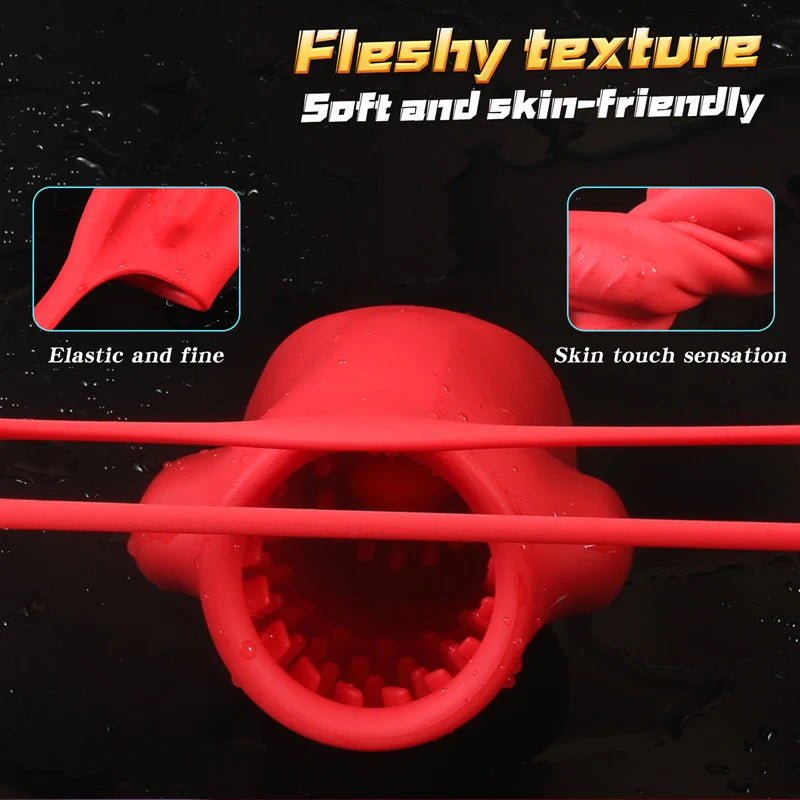 Falcon: Dual Motor Glans Trainer with 9 Vibration Modes & App Control