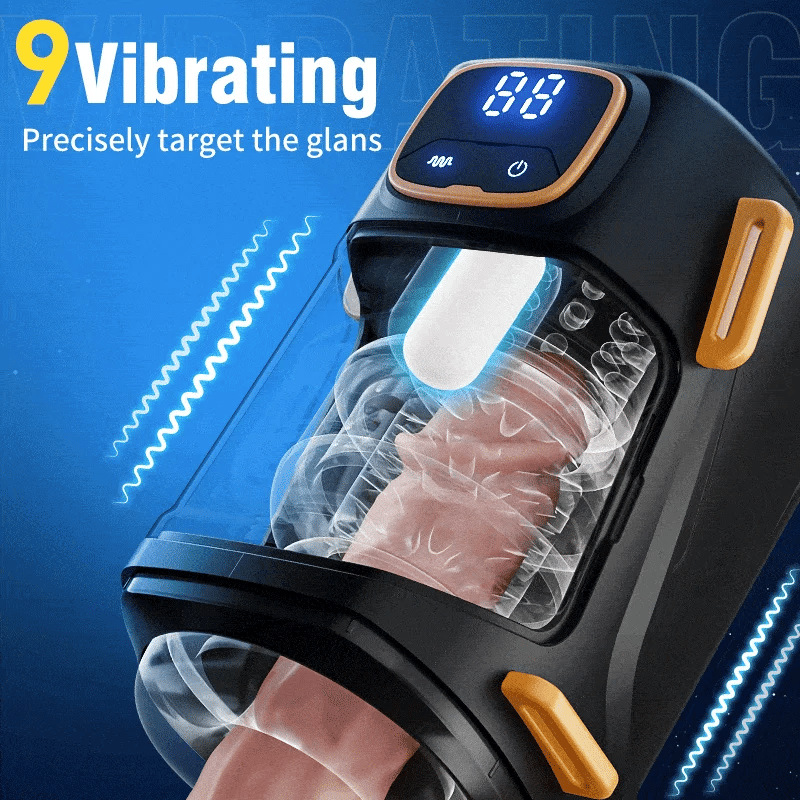 Conqueror: Wearable Hands-Free Stroker with 9 Thrusting & Vibration Modes