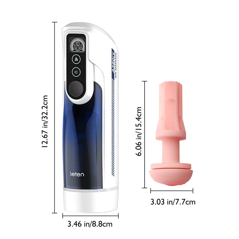 Leten A380 Pro: Feel Deep, Heated Thrusts with 10 Intense Pleasure Modes