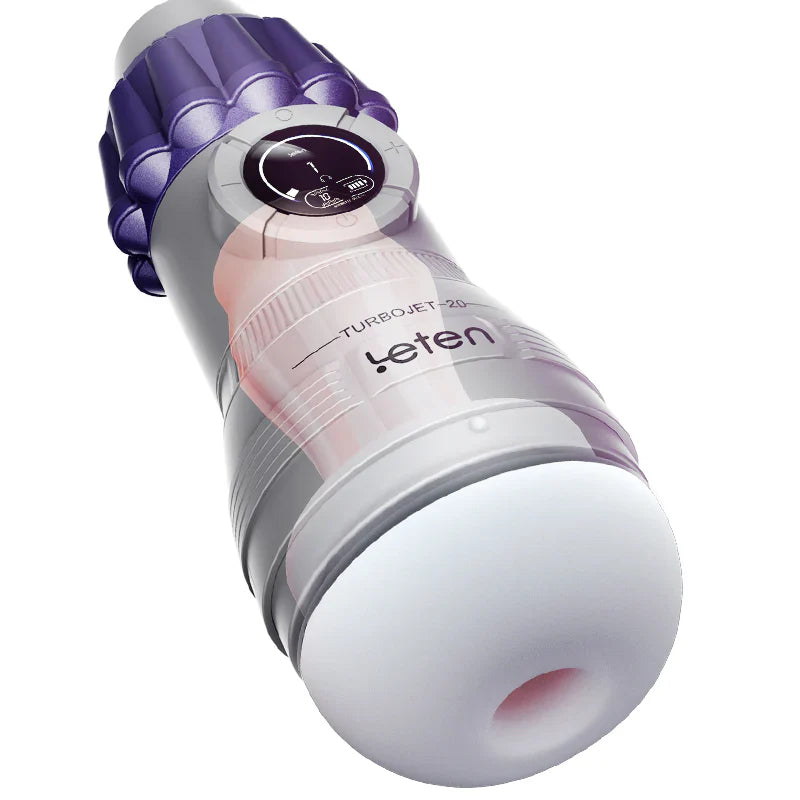 Leten TurboJet: Next-Level Suction Stroker, 10 Suction Modes, Vibration, Moans