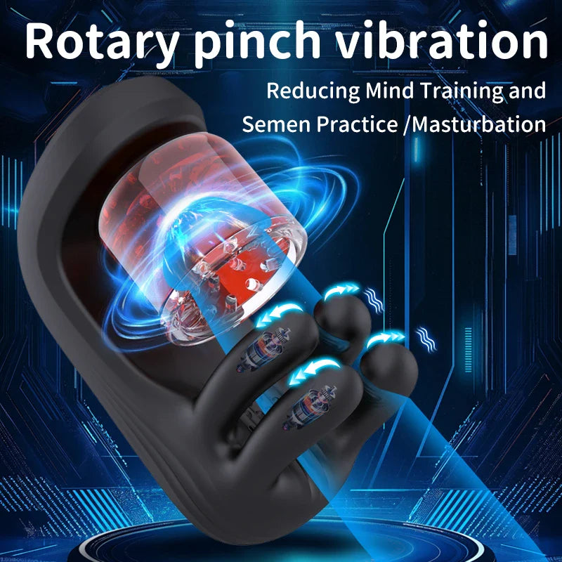 Destroyer: Male Glans Trainer Masturbator with 9 Modes, Fast Charging Pleasure