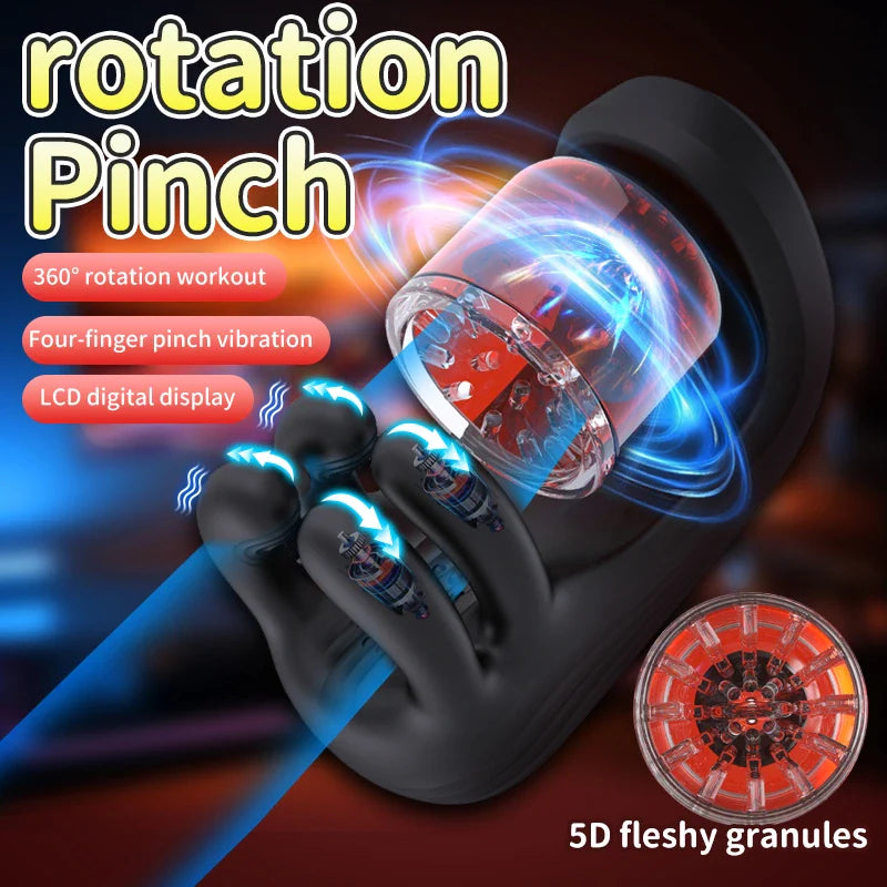 Destroyer: Male Glans Trainer Masturbator with 9 Modes, Fast Charging Pleasure