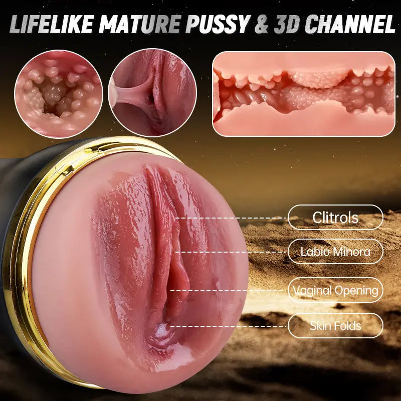 Magnetron: Ultra-Tight Suction Stroker with 10 Vibes, 5 Power Levels