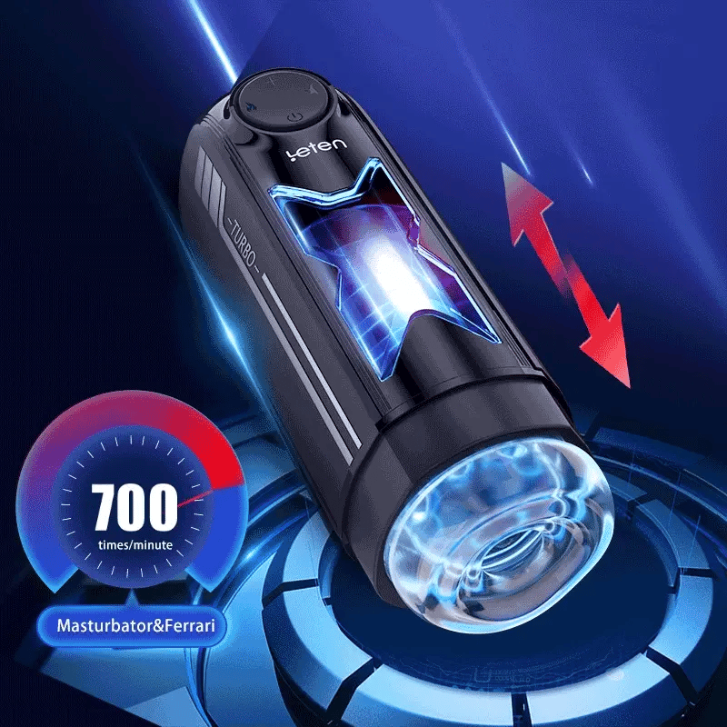 Leten Turbo X Pro: High-Speed Heated Stroker – 700 Strokes/min & Real Feel
