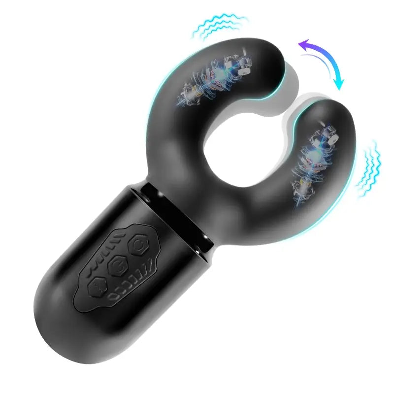 Warrior: Waterproof Penis Glans Stimulator with 10 Clipping Vibrating