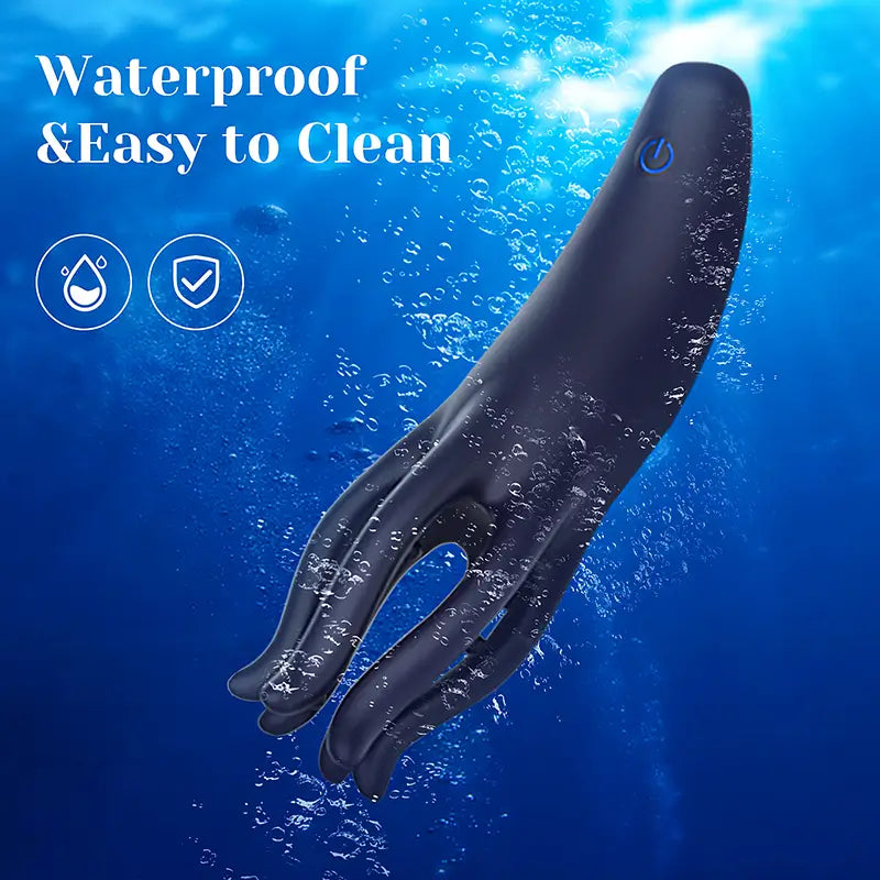 Savage: Monster Tentacle Penis Glans Vibrator with 10 Modes