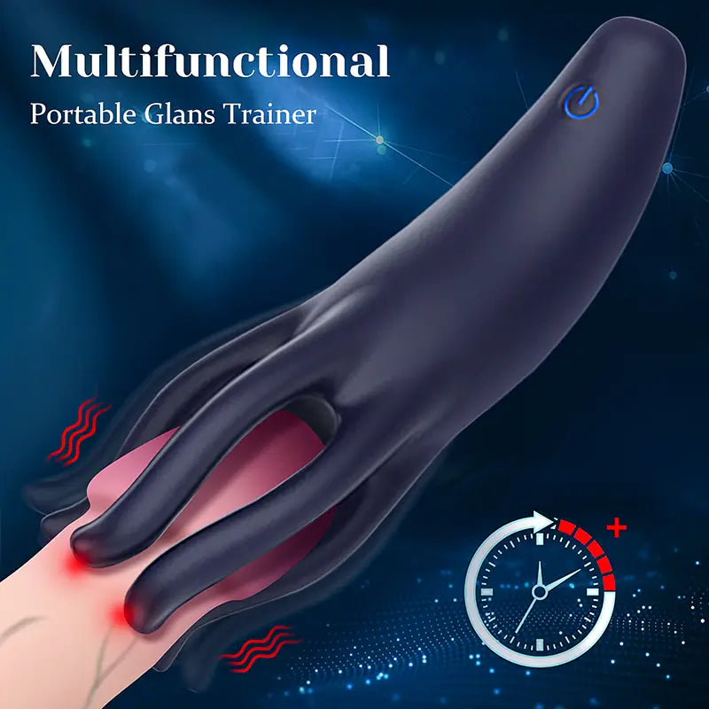 Savage: Monster Tentacle Penis Glans Vibrator with 10 Modes
