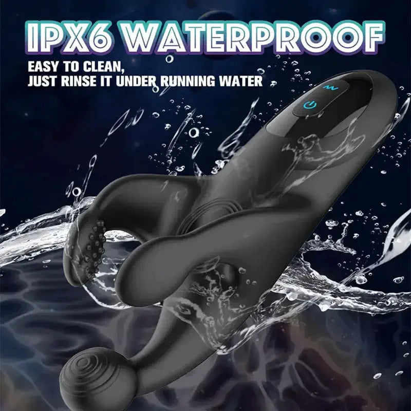 Vanguard: Portable Penis Head Stimulator with 10 Vibrating Modes