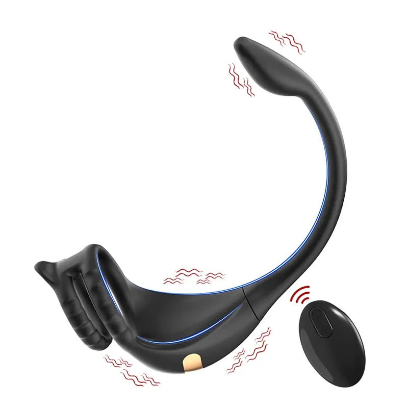 PM2: Prostate Massager with Penis Ring – Remote & App Control