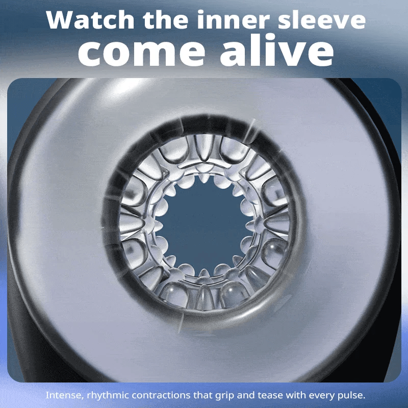 XT11: Strap-on Vibrating Stroker Remote Control Hands Free Masturbator