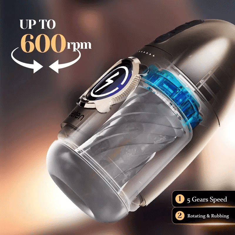 Firestorm: 600RPM High-Speed Rotating Masturbator