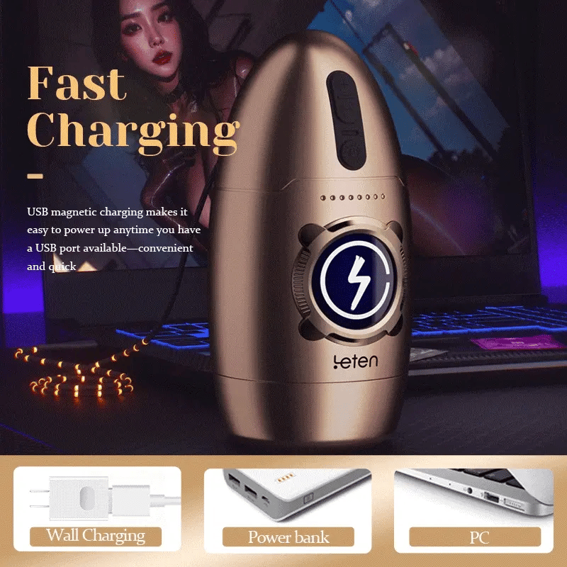 Firestorm: 600RPM High-Speed Rotating Masturbator