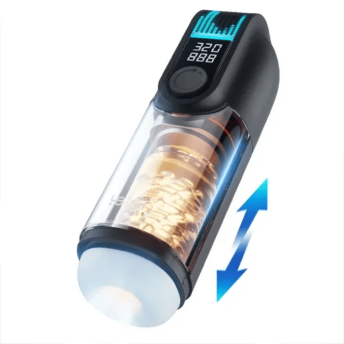 Leten Black Hole Pro: Male Stroker with Stepless Speed Control & Dual Heat