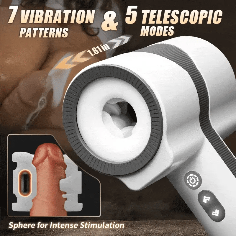 Cyclone: Dual-Motor Stroker – Thrust, Vibe & Rotate for Intense Pleasure