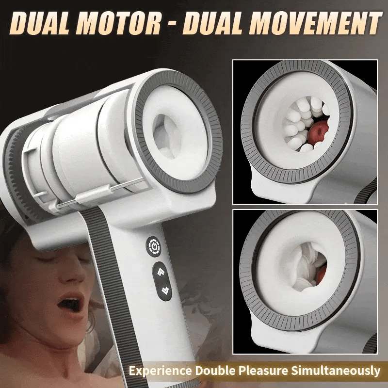 Cyclone: Dual-Motor Stroker – Thrust, Vibe & Rotate for Intense Pleasure