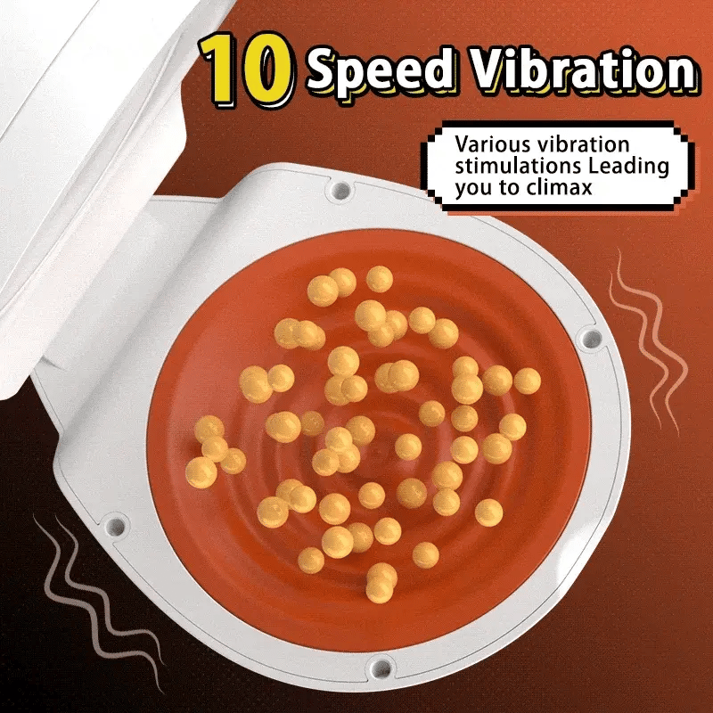 Outlaw: Multi-Zone Stroker – 10-Speed Rotating Piston for Glans, Shaft & Balls