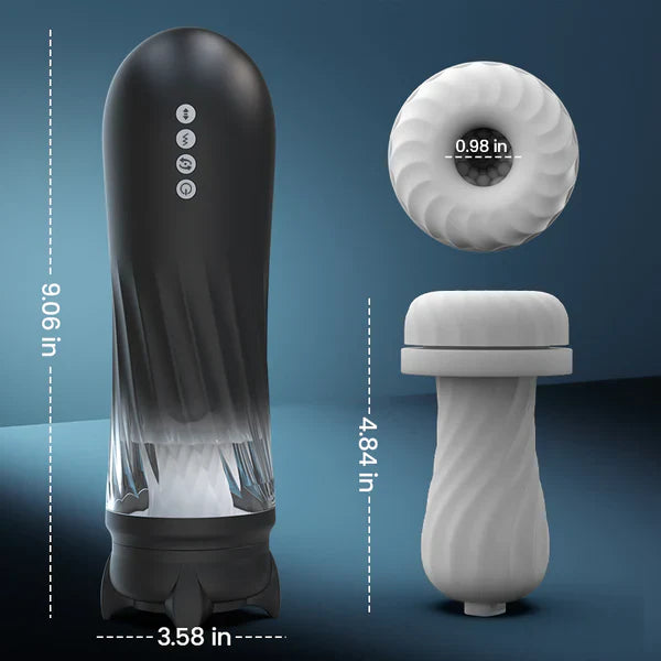 Warlord: Rocket Stroker – 500 Thrusts/Min, Heating, Vibration & Rotation Pleasure