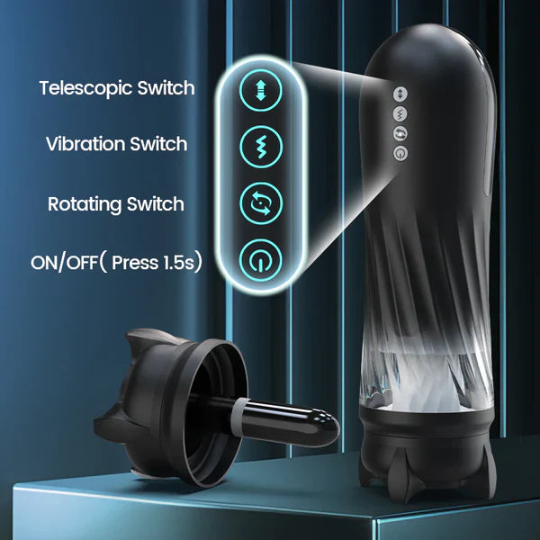 Warlord: Rocket Stroker – 500 Thrusts/Min, Heating, Vibration & Rotation Pleasure