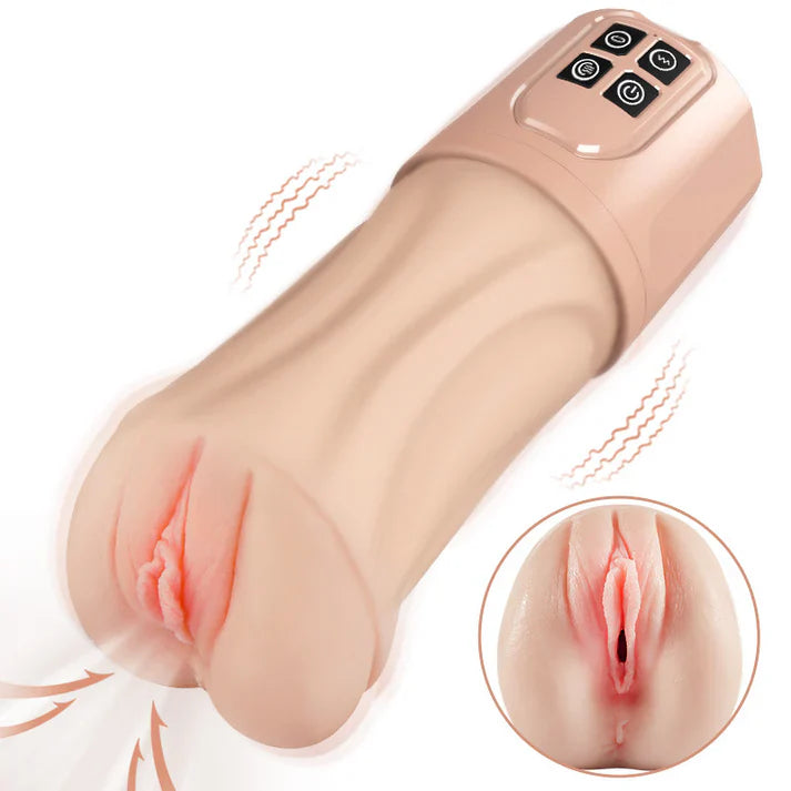 Shockwave: Deep Throat Pocket Pussy – 5 Suction & 10 Vibration Modes