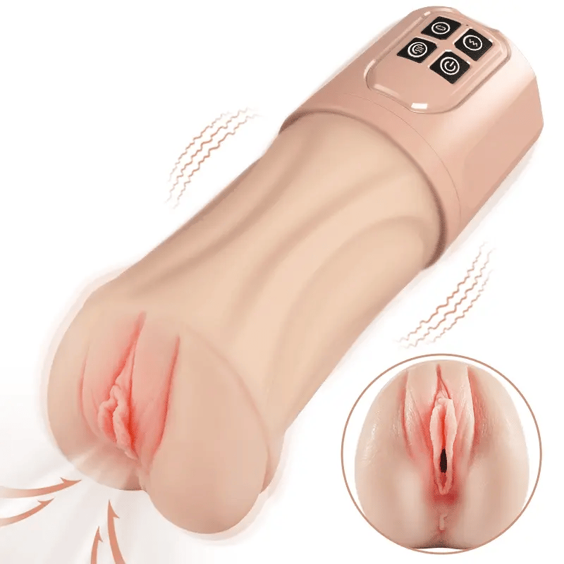 Shockwave: Deep Throat Pocket Pussy – 5 Suction & 10 Vibration Modes