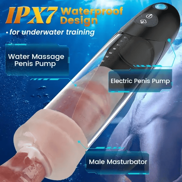 Bathfun Water Stroker – 360° Hydro Suction, Swirl Jets & Spa-Like Training Pleasure